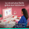Mouse - Wireless - Logitech - Pop Mouse - Rosa
