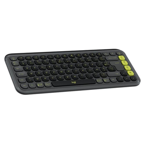 Tastiera - Wireless - Logitech - Tasti con icone pop - AZERTY - Grafite