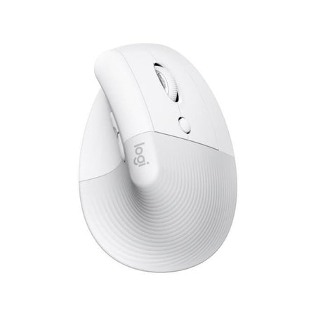 Logitech - solleva il mouse per Mac - ergonomico wireless - bianco