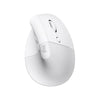 Logitech - solleva il mouse per Mac - ergonomico wireless - bianco