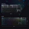 Logitech G915 TKL LIGHTSPEED RGB Tastiera da gioco meccanica wireless, senza tastierino numerico - GL Clicky