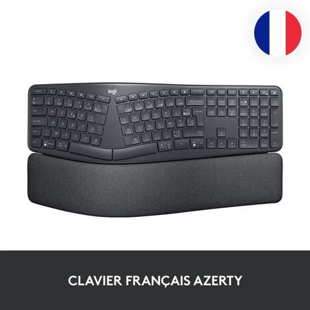 Tastiera ergonomica - Wireless - LOGITECH - K860 ERGO - Posizione della tastiera in due parti