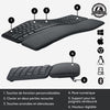 Tastiera ergonomica - Wireless - LOGITECH - K860 ERGO - Posizione della tastiera in due parti