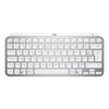 Logitech Wireless Keyboard - MX Keys Mini - GRIGIO CHIARO - Compatta, Bluetooth, retroilluminata per MAC, iOS, Windows, Linux, Android