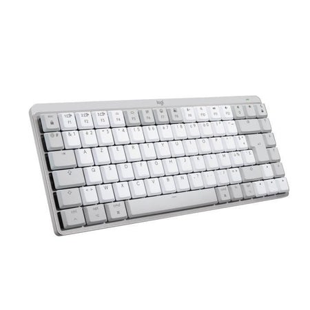Logitech - tastiera wireless per mac - mini mini meccanico - grigio pallido
