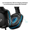 LOGITECH G432 Cuffie da gioco cablate con audio surround 7.1