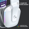 Cuffie da gioco - Wireless - LOGITECH G - G733 LIGHTSPEED - Bianco