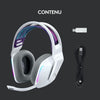 Cuffie da gioco - Wireless - LOGITECH G - G733 LIGHTSPEED - Bianco