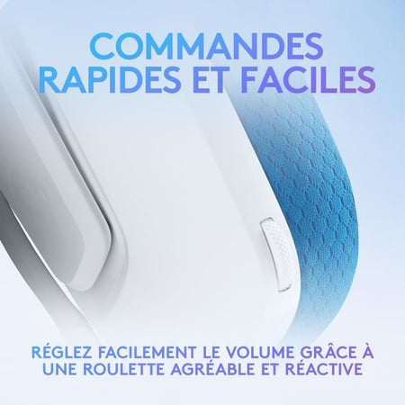 Cuffie GAMING - Leggere - LOGITECH G - G335 WIRED - BIANCHE - Certificate Discord