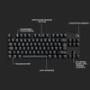 LOGITECH G - Tastiera da gioco - G413 TKL SE - Meccanica, Retroilluminata, Alluminio Nero
