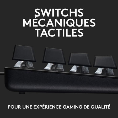 LOGITECH G - Tastiera da gioco - G413 TKL SE - Meccanica, Retroilluminata, Alluminio Nero