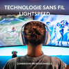 Logitech - Cuffie da gioco wireless G435 LIGHTSPEED - BIANCHE - Bluetooth leggero con microfono integrato per Dolby Atmos, PC, PS4, PS5, dispositivi mobili