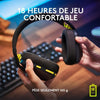 Logitech Wireless Gaming Headset - G435 LIGHTSPEED - NERO - Bluetooth leggero con microfono integrato per Dolby Atmos, PC, PS4, PS5, Mobile