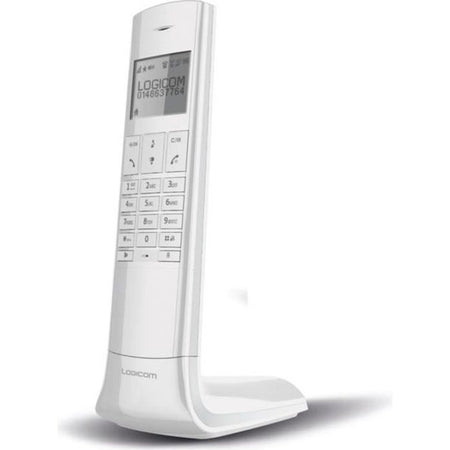 Logicom Luxia 150 Solo Cordless Segreteria telefonica bianco grigio