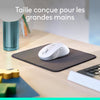 Logitech Signature M650 L Mouse Wireless - Grande Silenzioso, Bluetooth, Pulsanti Programmabili - Bianco