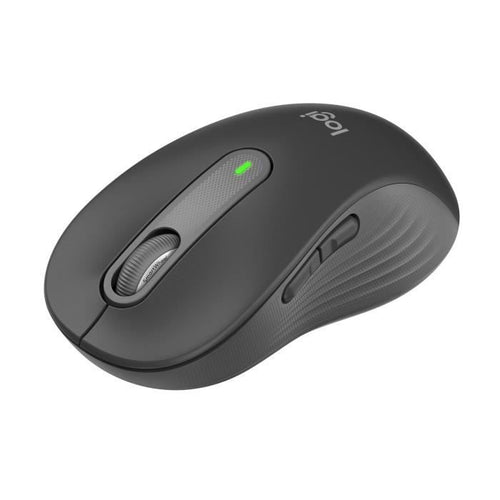 Mouse wireless Logitech Signature M650 L - Dimensioni grandi e silenziose, Bluetooth, pulsanti programmabili - Grafite