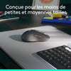 Logitech Signature M650 L Mouse Wireless - Sinistro - Per Mani Grandi, Silenzioso, Bluetooth, Pulsanti Programmabili - Grafite