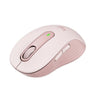 Mouse wireless Logitech Signature M650 - Silenzioso, Bluetooth, pulsanti programmabili - rosa