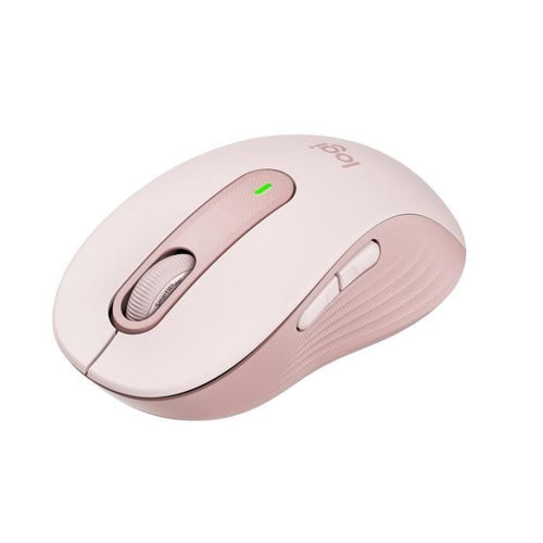 Mouse wireless Logitech Signature M650 - Silenzioso, Bluetooth, pulsanti programmabili - rosa