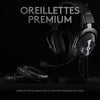 Cuffie da gioco LOGITECH PRO X nere