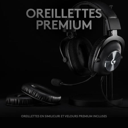 Cuffie da gioco LOGITECH PRO X nere