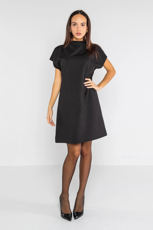 LOKITA | Abito scollo cratere in punto milano