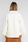 LOKITA | Cappotto corto con rever effetto ciniglia
