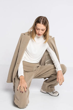 LOKITA | Giacca in velluto maglia