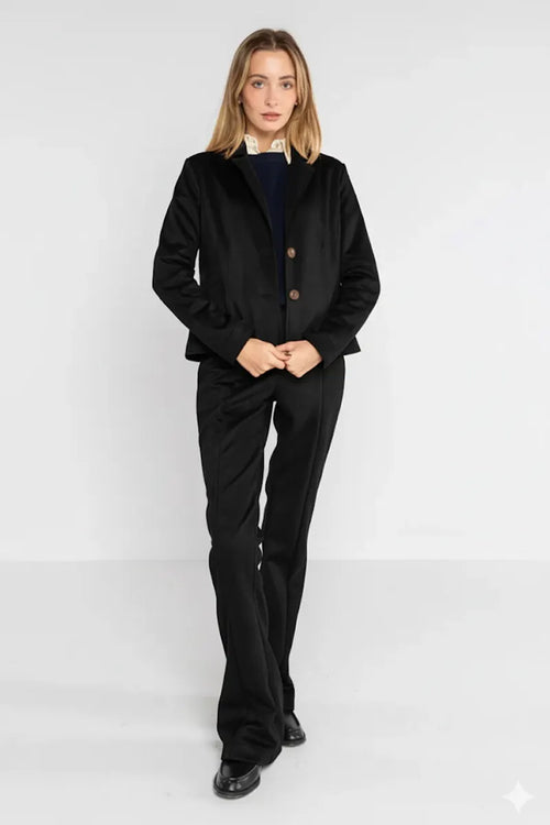 LOKITA | Giacca slim effetto camoscio