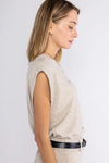 LOKITA | Gilet in maglia con applicazioni