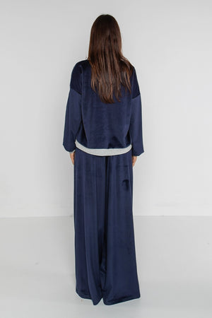 LOKITA | Pantalone palazzo in ciniglia