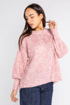 LOKITA | Maglia stampata misto mohair