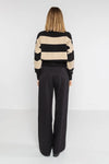 LOKITA | Pullover girocollo a righe