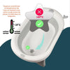 Vasca da bagno pieghevole - 23x80x49 cm - Bianco grigio - LOOPING