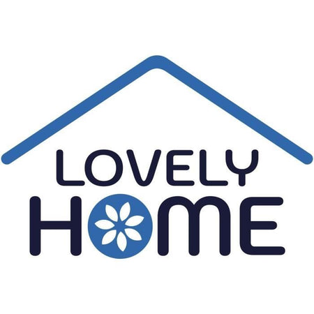 COMPLETO PIUMINO LOVELY HOME - 220x240 cm - 100% COTONE - BLU