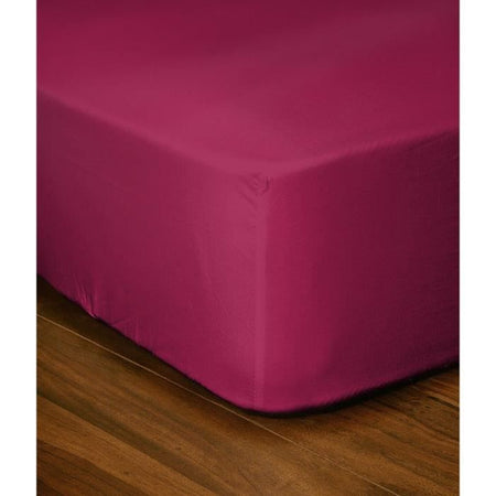 Lenzuolo con angoli - LOVELY HOME - LH71610 - 180x200+30 cm - Fucsia