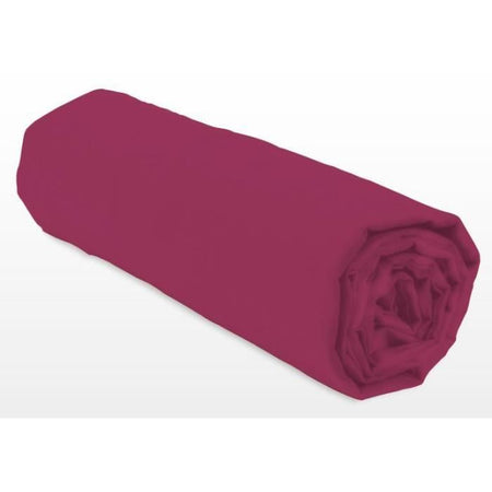 Lenzuolo con angoli - LOVELY HOME - LH71614 - 180x200+25 cm - Fucsia