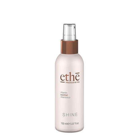 Shampoo Illuminante Emsibeth Ethè Shine – Detergente Professionale per Capelli Spenti e Colorati, con Vitamina E e Arancia, Dona Lucentezza e Vitalità