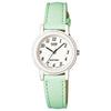 CASIO COLLECTION Mod. POP LADY. LEATHER - PASTEL GREEN