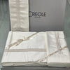 Completo Lenzuola Creole Firenze Thea Matrimoniale Percalle Cotone