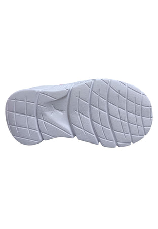 Scarpe sneakers Bambine e ragazze PUMA FLEX FOCUS  rosa-bianco laccio elastico e velcro