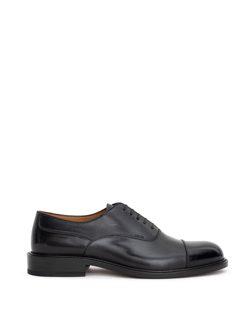 Dior Mocassino Oxford Stringato in Pelle Nera da uomo