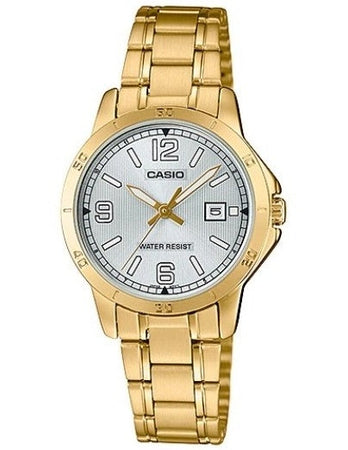 CASIO COLLECTION Mod. LADY DATE, GOLD - SILVER