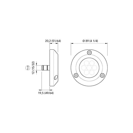 Luce Blu Sub. Challenger 15 Sp