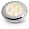 Luce Cortesia Bianco Caldo-Inox 24V