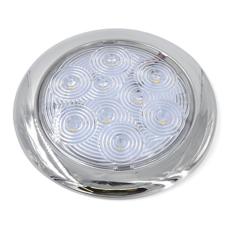 Luce Di Cortesia A Led Senza Incasso K 2900-3200 Diam Est Mm 110 12V Lumen 108 W. 3,2