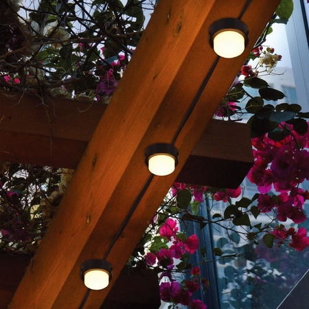 10 mini faretti solari da inserire - LUMISKY - SOLIRAY - 12 m - LED bianco caldo - Segnaletica stradale