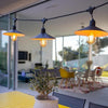 Ghirlanda di luce solare da esterno - LUMISKY - VINTY LIGHT SOLAR - 6 m - 10 lampadine a filamento - LED bianco caldo