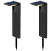 Set di 2 luci solari da piantare - LUMISKY - OSTRY - H41 cm - LED bianco freddo