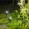 Focos solares dobles 2 en 1 para pegar o fijar - LUMISKY - ROUNDY - H27 cm - LED blanco frío